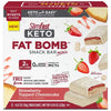 SlimFast Keto Fat Bomb Snack Bar Minis 12 snack bars