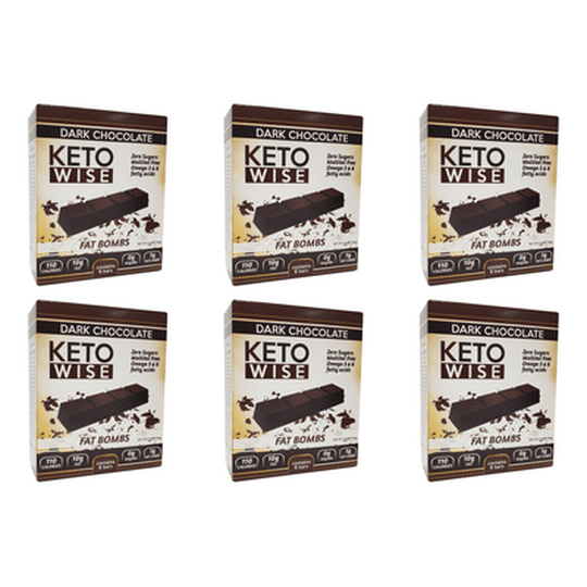 Healthsmart Keto Wise Solid Chocolate Fat Bombs