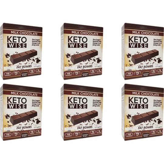 Healthsmart Keto Wise Solid Chocolate Fat Bombs