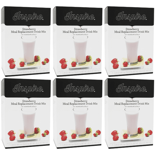 Inspire Very High Protein (35g) Shake Meal Replacement by Bariatric Eating - Strawberry