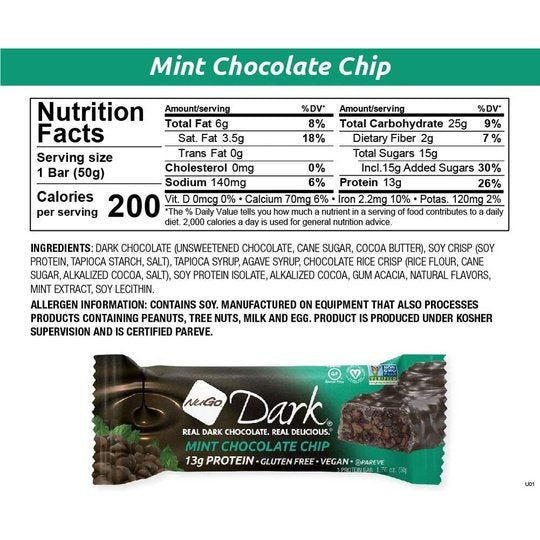 NuGo Nutrition NuGo Dark Bars