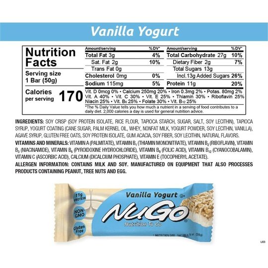 NuGo Nutrition NuGo Bars