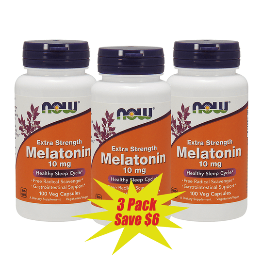 Now Extra Strength Melatonin 10mg