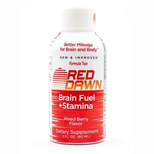 Red Dawn Brain Fuel + Stamina 12 Shots/Box