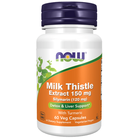 Now Milk Thistle Extract 150 mg Silymarin