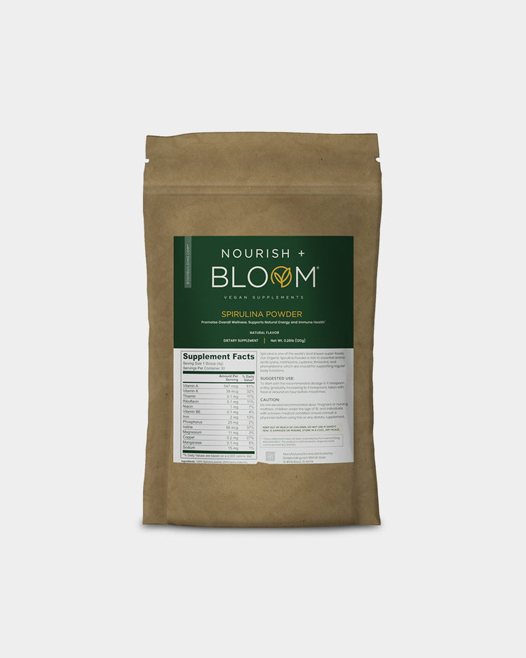 Nourish + Bloom Spirulina Powder