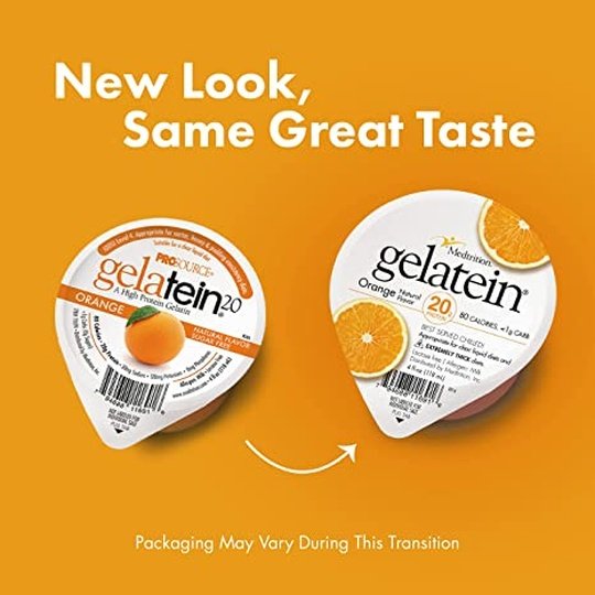 Gelatein® 20g Collagen & Whey Gelatin Cup by Medtrition
