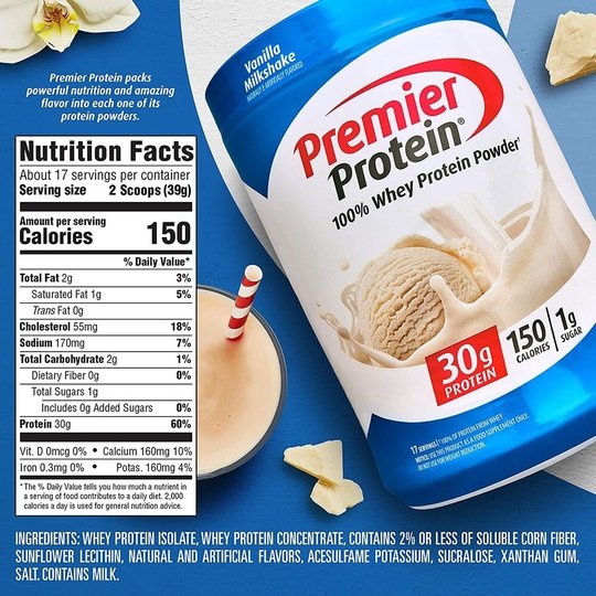 Premier Protein 100% Whey Protein Powder