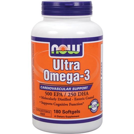 NOW Ultra Omega-3 (180softgels)