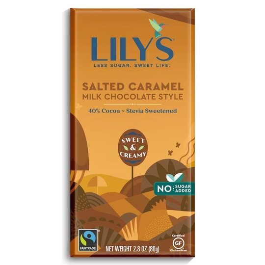 Lily's Sweets No Sugar Added 40% Milk Chocolate Style Bars