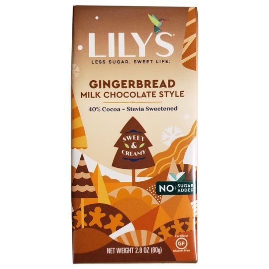 Lily's Sweets No Sugar Added 40% Milk Chocolate Style Bars