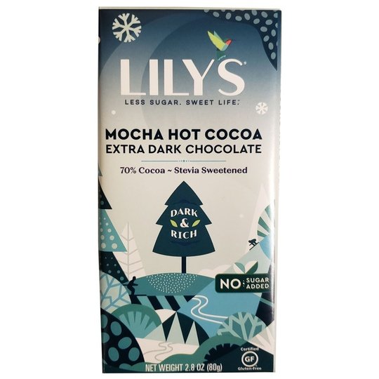 Lily's Sweets No Sugar Added 70% Extra Dark Chocolate Bars