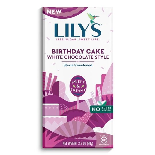 Lily's Sweets No Sugar Added White Chocolate Style Bars