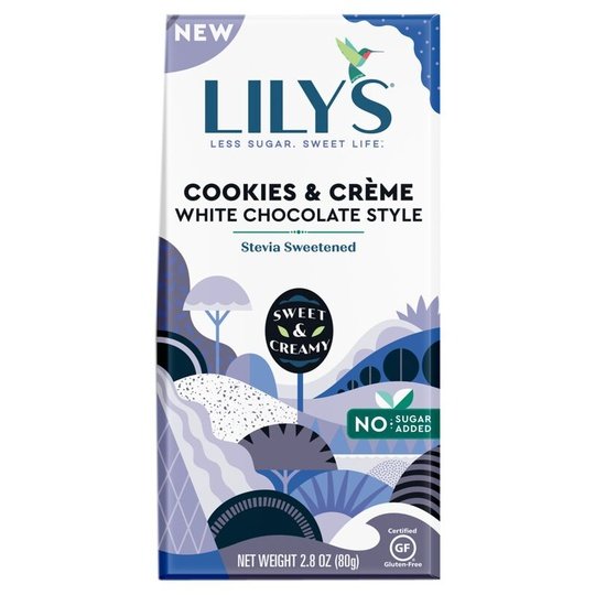 Lily's Sweets No Sugar Added White Chocolate Style Bars