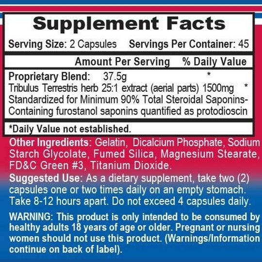 APS Tribulus 1500mg