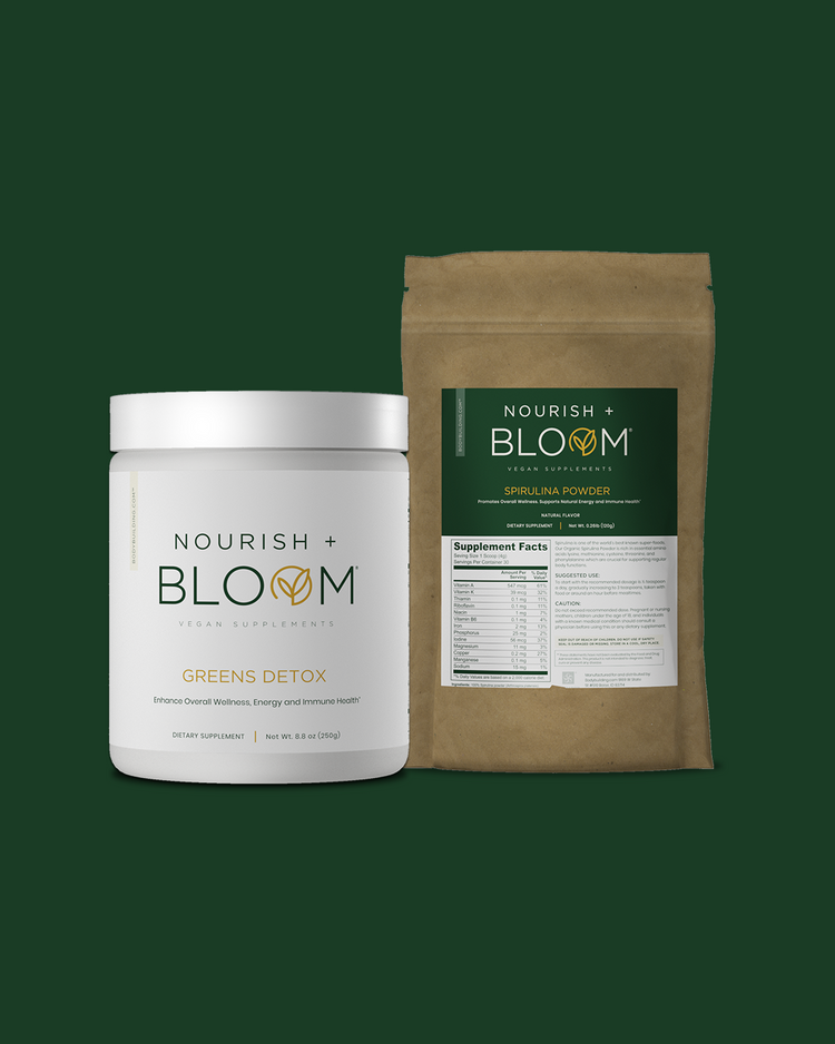 Nourish + Bloom Spirulina Powder