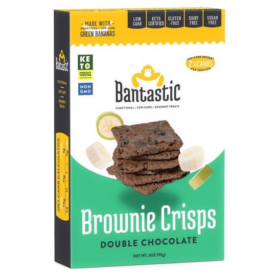 Bantastic Brownie Thin Crisps Snack by Natural Heaven - Variety Pack