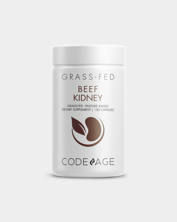 Codeage Grass Fed Beef Kidney Pasture Raised Dietary Supplement