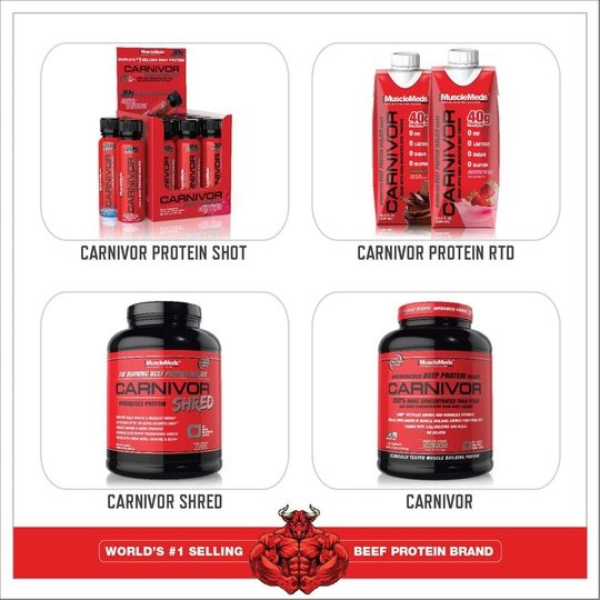 MuscleMeds Carnivor Mass Beef Protein