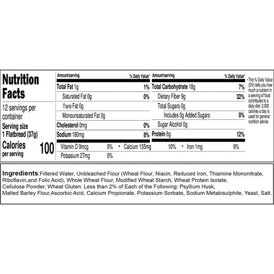 Cut Da Carb Low Carb Flatbread