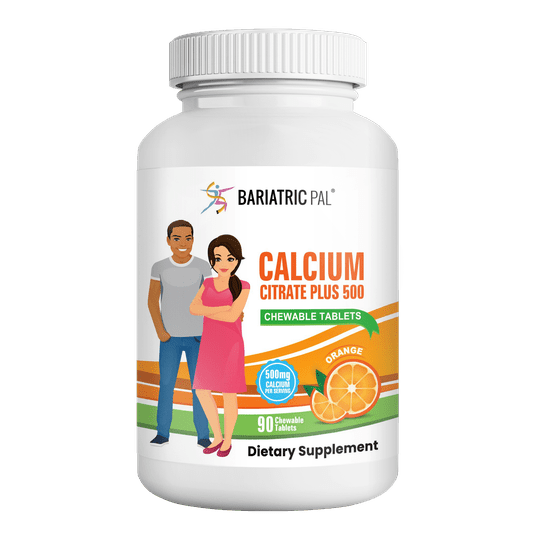 BariatricPal Calcium Citrate 500mg Chewable Tablets - Variety Pack