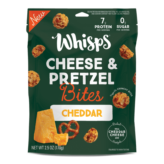 Whisps Cheese & Pretzel Bites 2.5 oz