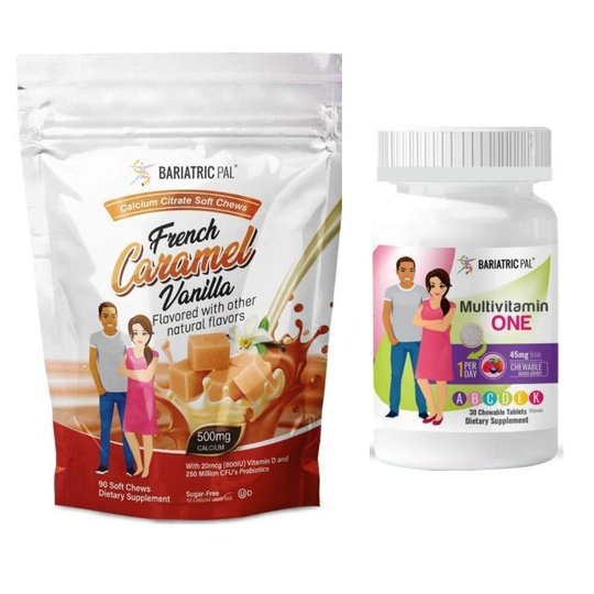 Gastric Band Complete Bariatric Vitamin Pack by BariatricPal - Chewables & Chews