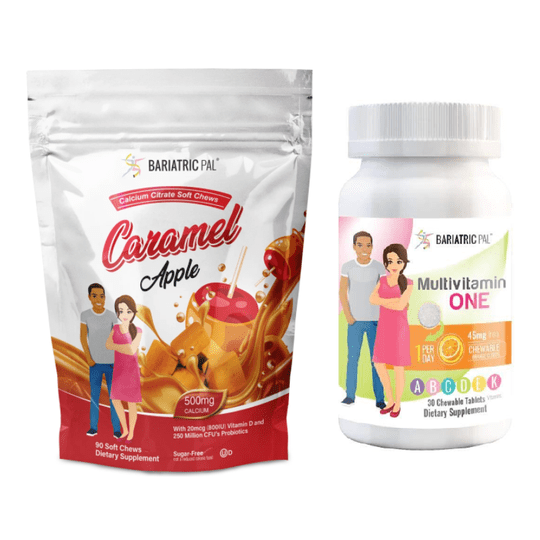 Gastric Sleeve Complete Bariatric Vitamin Pack by BariatricPal - Chewables & Chews
