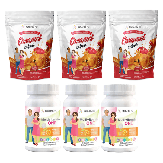 Gastric Bypass Complete Bariatric Vitamin Pack by BariatricPal - Chewables & Chews