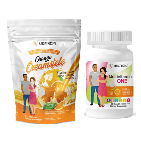 Gastric Bypass Complete Bariatric Vitamin Pack by BariatricPal - Chewables & Chews