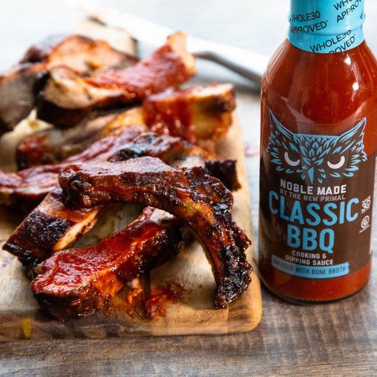 Less Sugar BBQ Sauce by Noble Made