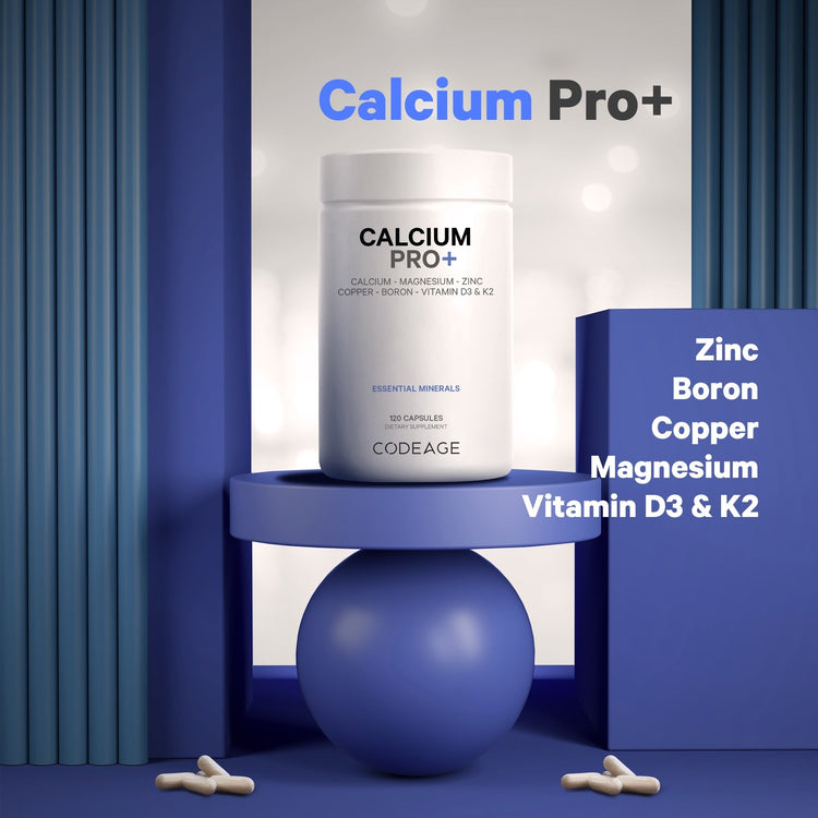 Codeage Calcium Pro+ Calcium Magnesium Supplement