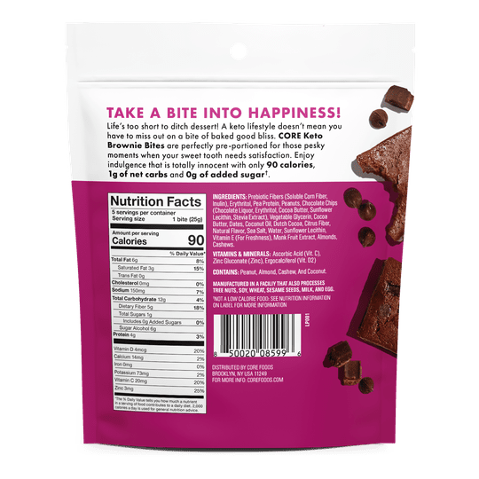 CORE Foods Keto Brownie Bites