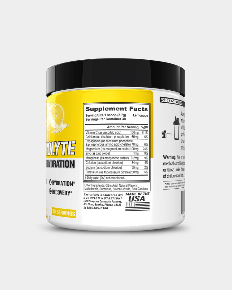 EVLUTION NUTRITION Electrolyte Volumizing Hydration