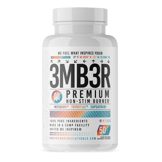 Inspired Nutraceuticals 3MB3R Non-Stim Burner (100 Caps)