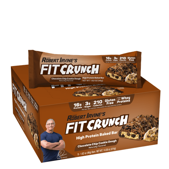 Robert Irvine's Fit Crunch Snack Size Whey Protein Baked Bar