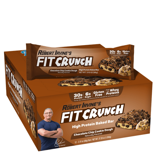 Robert Irvine's Fit Crunch Whey Protein Baked Bar