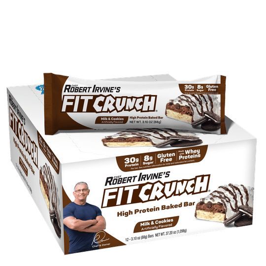 Robert Irvine's Fit Crunch Whey Protein Baked Bar