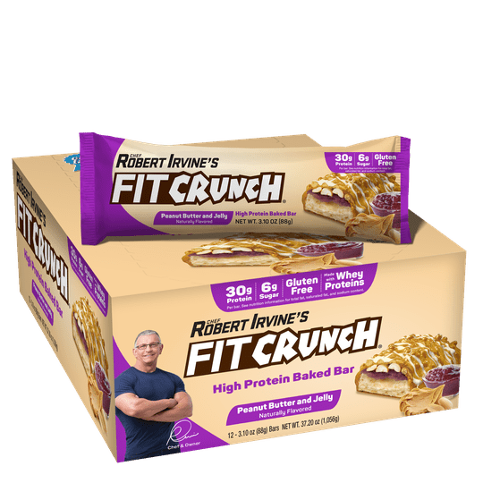 Robert Irvine's Fit Crunch Whey Protein Baked Bar