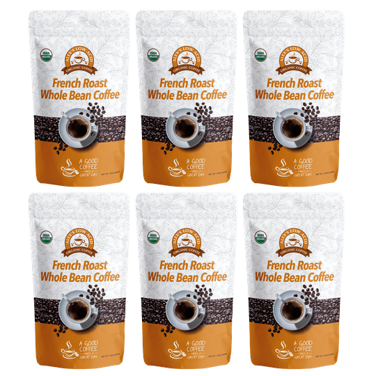 Alex's Low Acid Organic Coffee™ - French Roast Whole Bean (12oz)