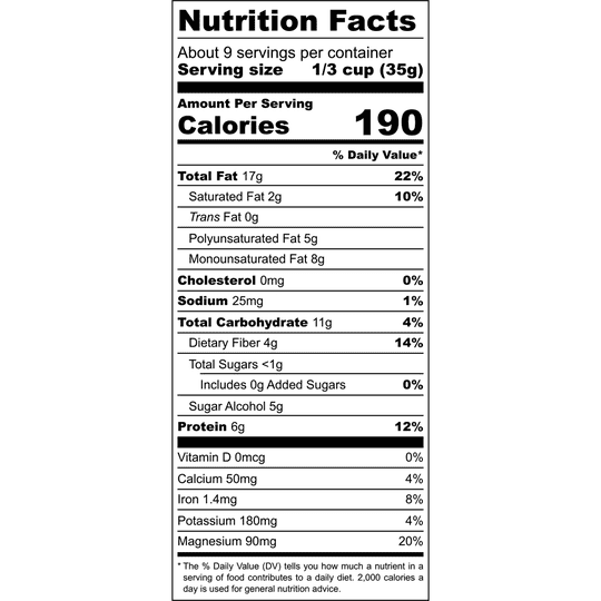 Keto Granola by NYBS - Cinnamon Almond