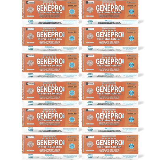 GENEPRO Gen3 Unflavored Protein Powder - Single Serving Sample Packs