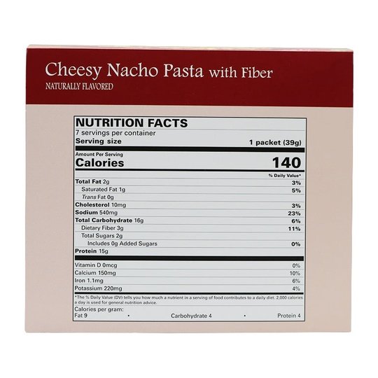 BariatricPal Protein Entree - Nacho Cheese Pasta