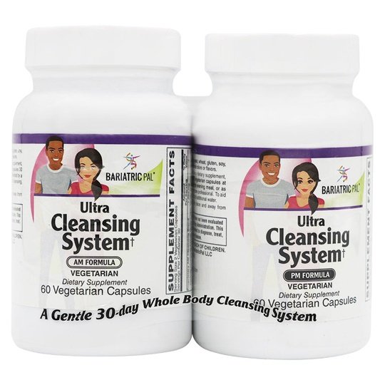 Ultra Cleansing System AM/PM Vegetarian Capsules - 30-Day Kit by BariatricPal