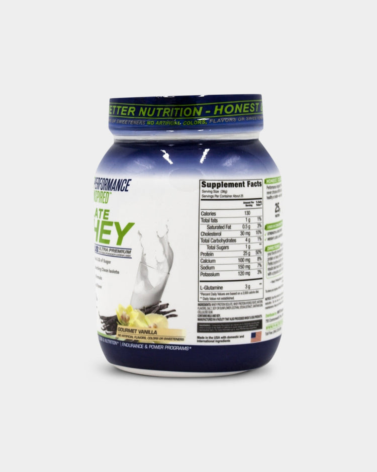 Performance Inspired Nutrition Isolate Whey Protein
