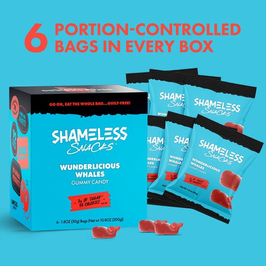 Gummy Candy by Shameless Snacks - Wunderlicious Whales