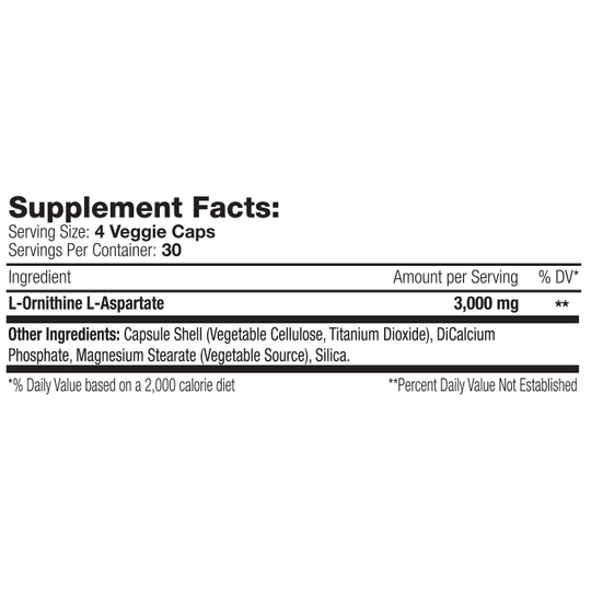 SNS L-Ornithine L-Aspartate Caps