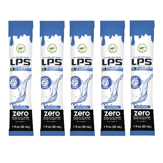 LPS Sugar Free® Collagen & Whey Liquid Protein Supplement by Nutritional Designs 1 oz Packets - Available in 5 Flavors