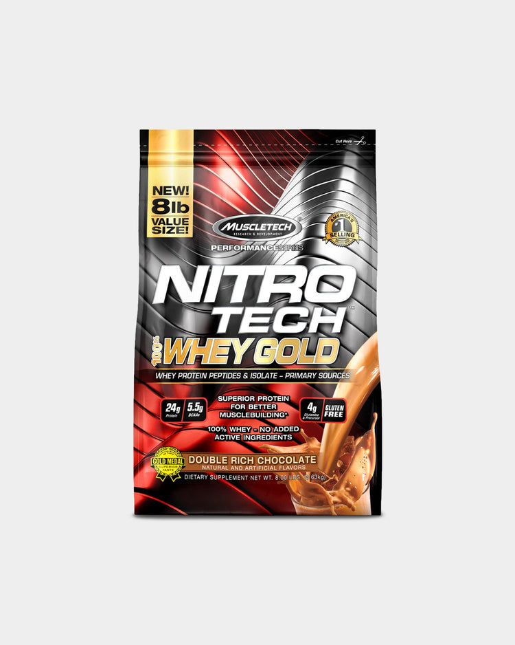 MuscleTech Nitro Tech 100% Whey Gold Protein