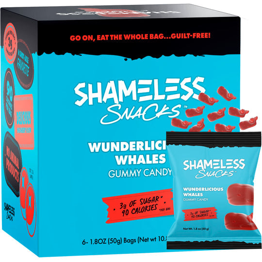 Gummy Candy by Shameless Snacks - Wunderlicious Whales